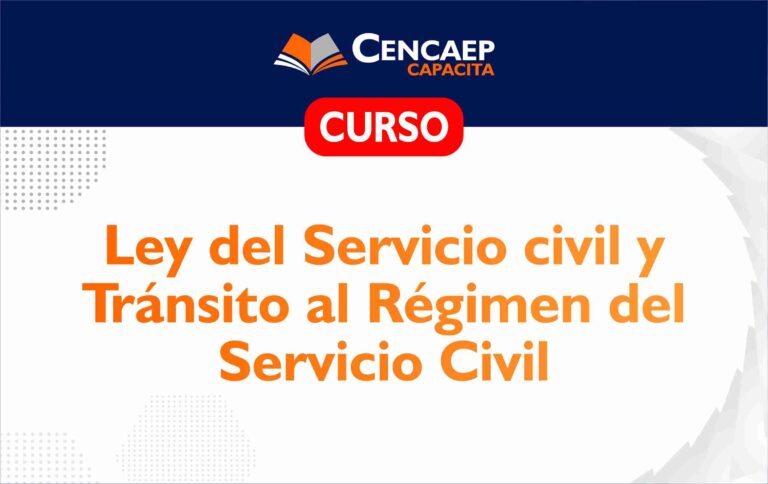 CURSO: Ley de Servicio Civil y Tránsito al Régimen del Servicio Civil