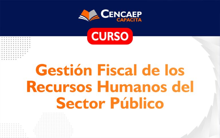 CURSO: Gestión Fiscal de los Recursos Humanos del Sector Público