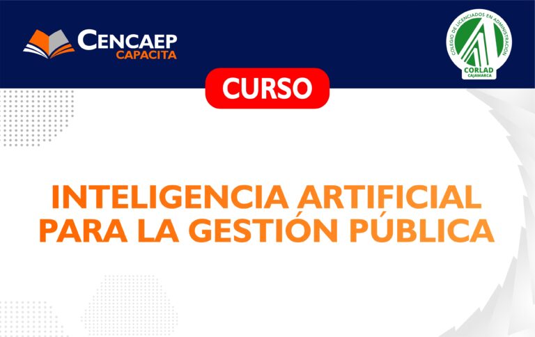 Curso en “Inteligencia Artificial para la Gestión Pública”