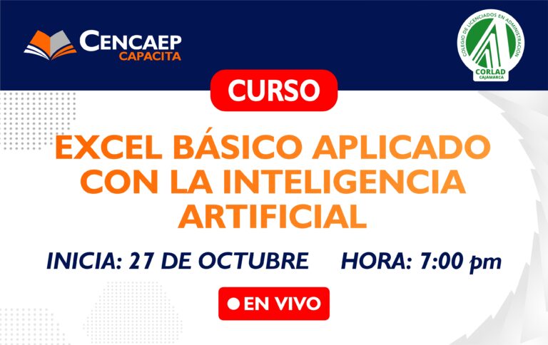 Curso “Excel Básico aplicado con la Inteligencia Artificial”