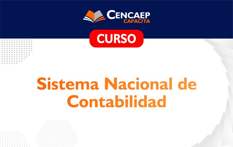 CURSO: Sistema Nacional de Contabilidad