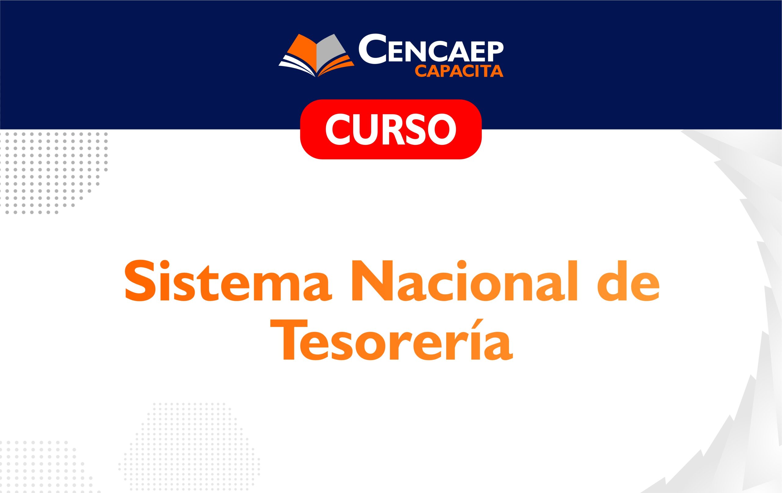 CURSO: Sistema Nacional de Tesorería